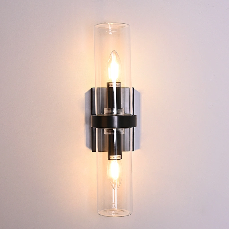 Explosion-proof antique bronze finish outdoor copper wall lamp with glass cover